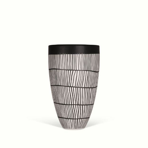 Picture of Terra Cotta Black Vase