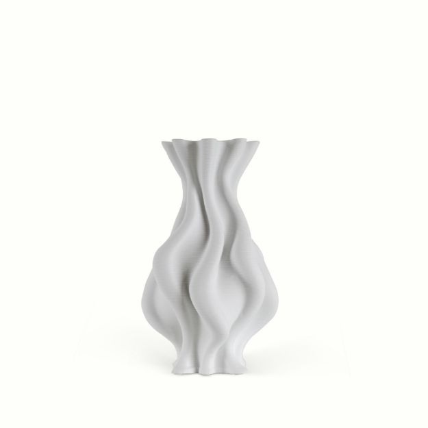 Picture of 3D Kink White Vase