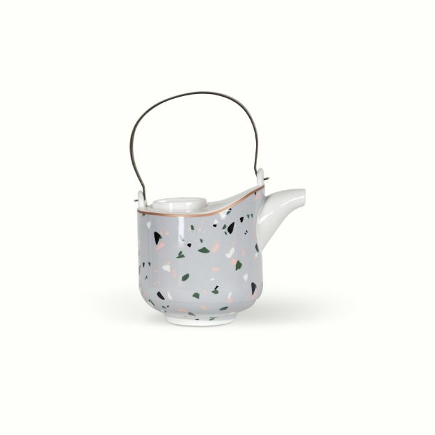 Picture of Terrazo  Grey Tea Pot