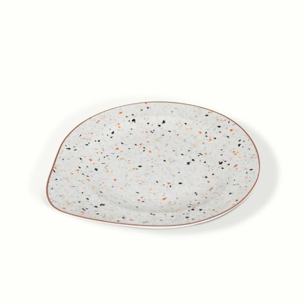 Picture of Terrazo  White Plates