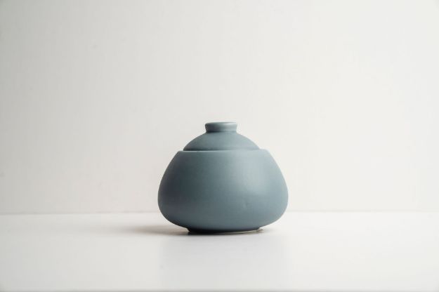 Picture of Ceramic  Deep Grey Sugar Pot